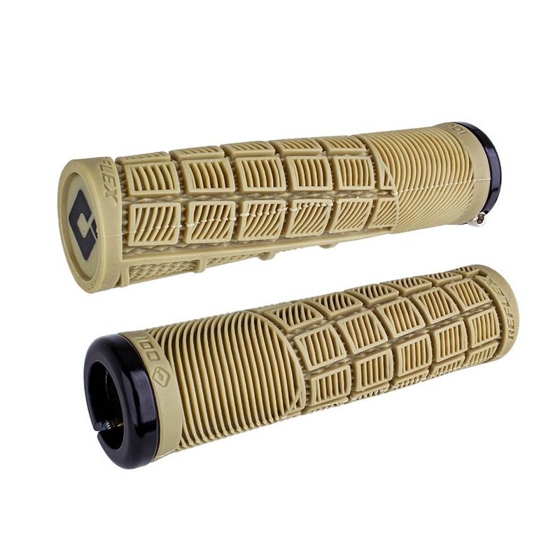 Reflex v2.1 Lock-On Grips – Black/Tan