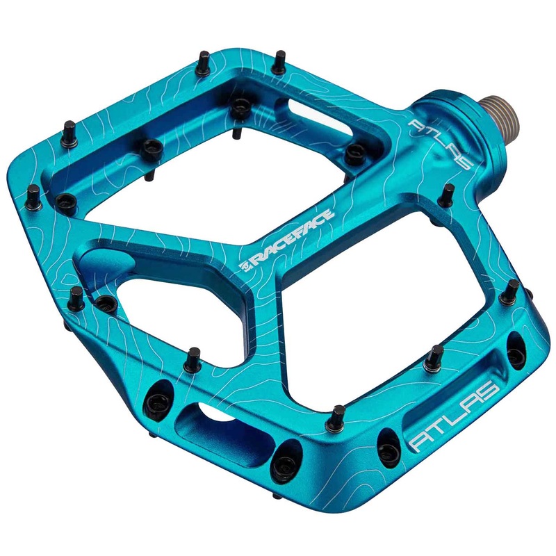Atlas Pedals – Platform Aluminum 9/16″ Turquoise