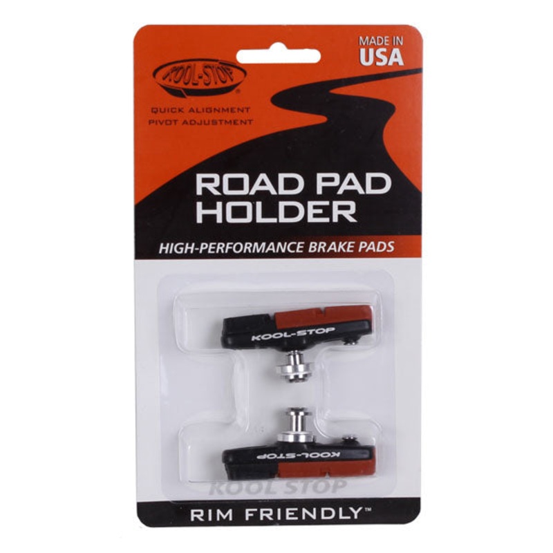 Dura 2 Road Pads Holder with Pads – Black Pr