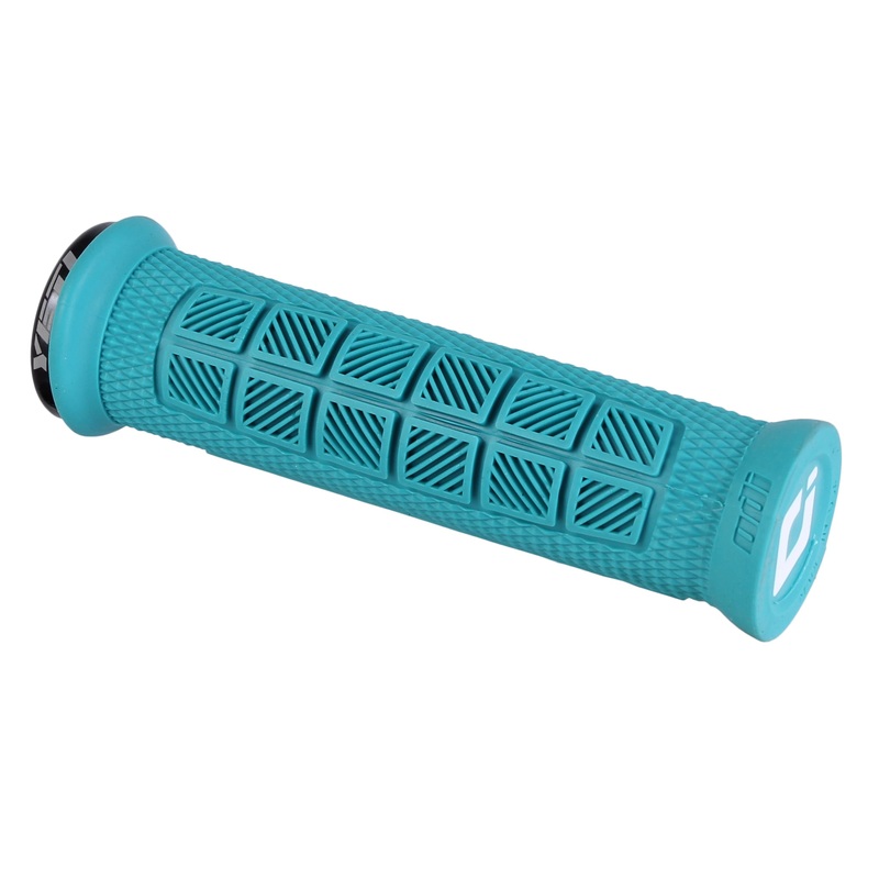 Elite Pro V2.1 Grips – Turquoise/Black Lock-On