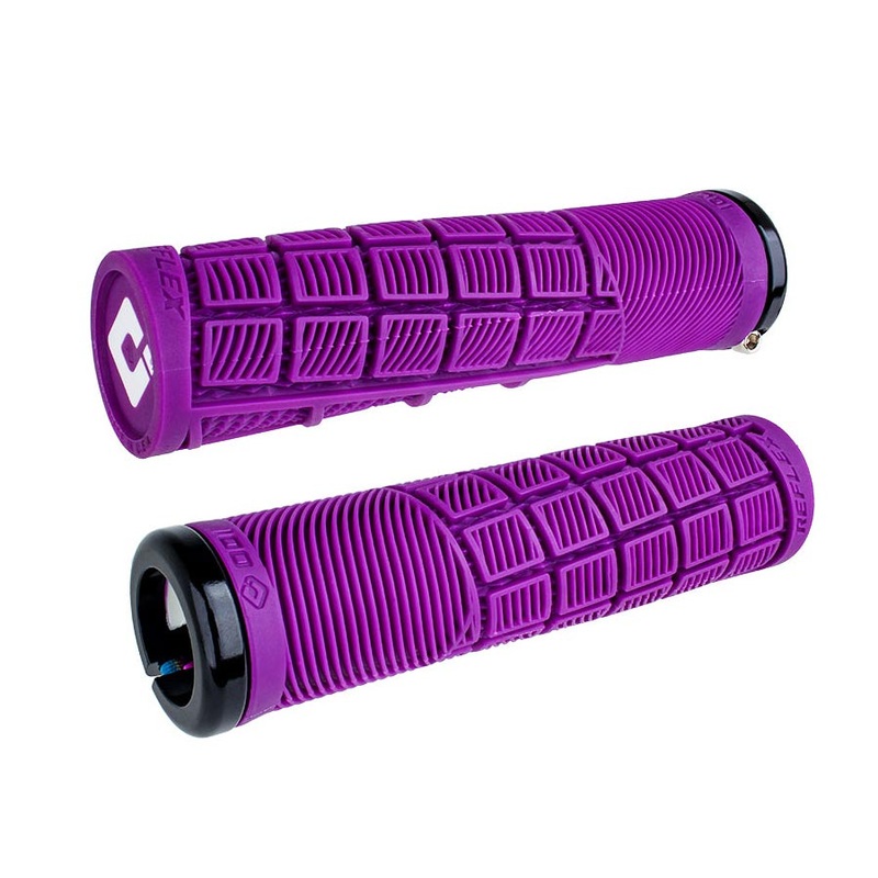 Reflex V2.1 Grips – White/Purple Lock-On