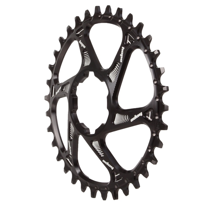 Spiderless Retainer Chainring – 32t Direct Mount R22 Black