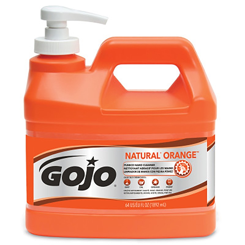 Gojo Orange Pumice Hand Cleaner 1/2 gallon w/pump