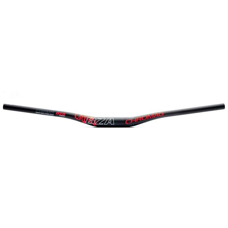 BZA Handlebar – 35mm Clamp 25mm Rise Black/Red