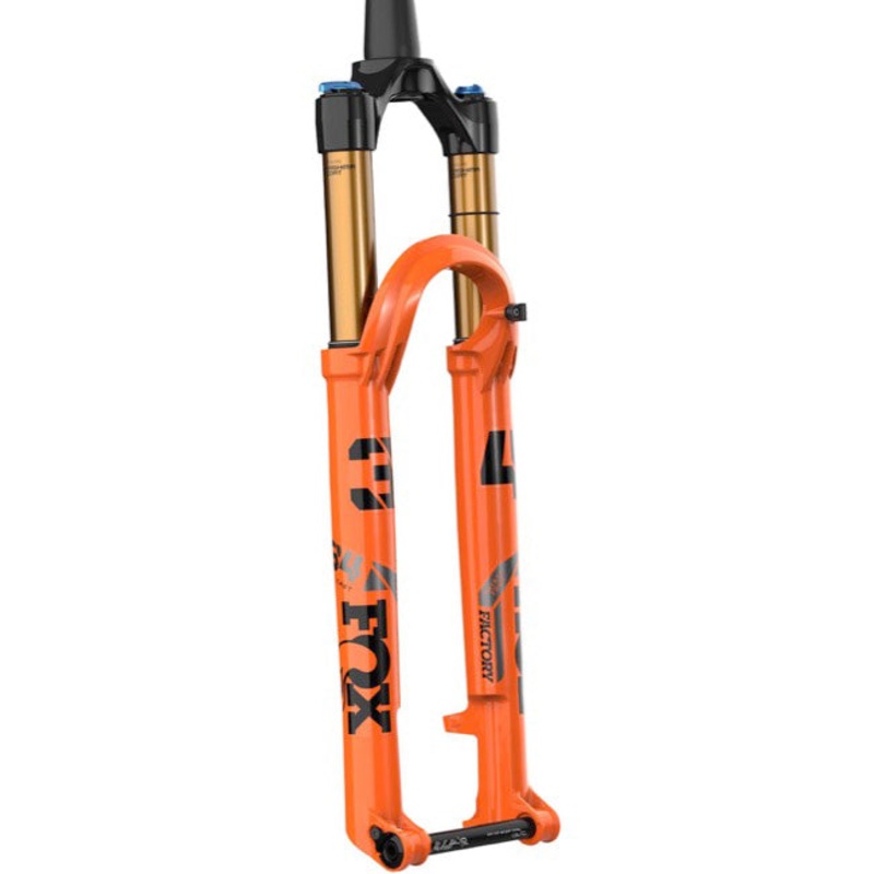 FOX 34 Step-Cast Factory Suspension Fork – 29″ 120 mm 15 x 110 mm Kabolt 44mm Offset GRIP SL Damper 3-Position Shiny Orange