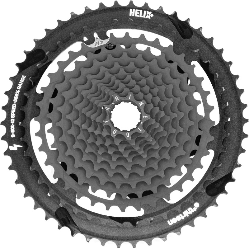 Helix Plus 12sp Cassette 9-50t – Black