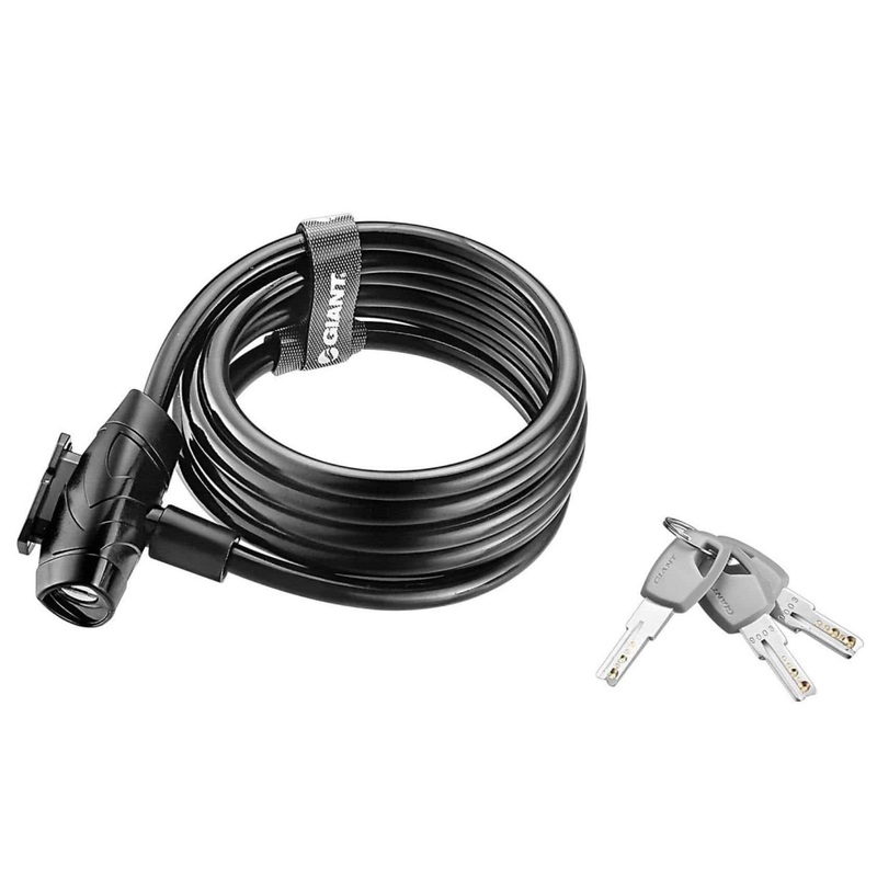 Flex Key Bike Cable Lock with Bracket Lock with Bracket