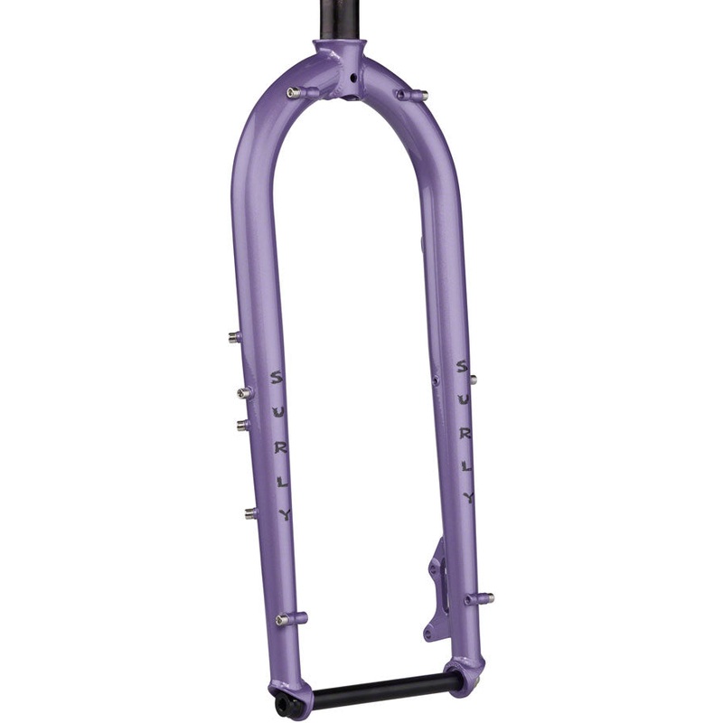 Ice Cream Truck Fork – 26″ 15x150mm Thru-Axle 1-1/8″ Straight Steerer Steel Taro Milk Tea