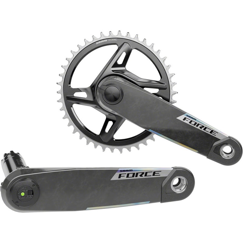 Force 1x XPLR AXS Power Meter Wide Crankset – 160mm 12/13-Speed 42t 8-Bolt Direct Mount DUB PM Spindle Carbon E1