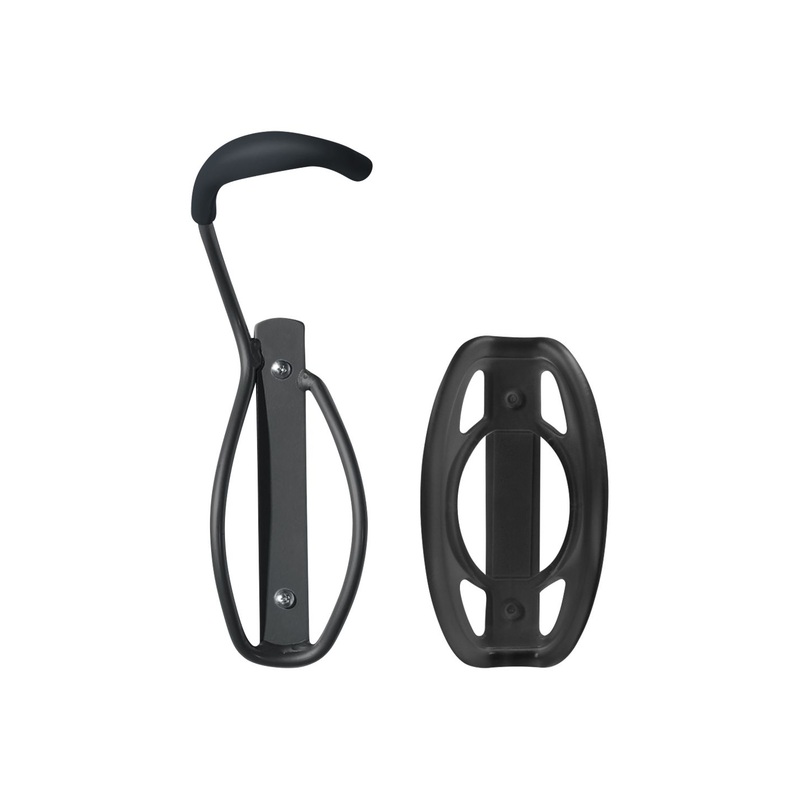 Single Bike Wall Mount Rack with Tire Tray