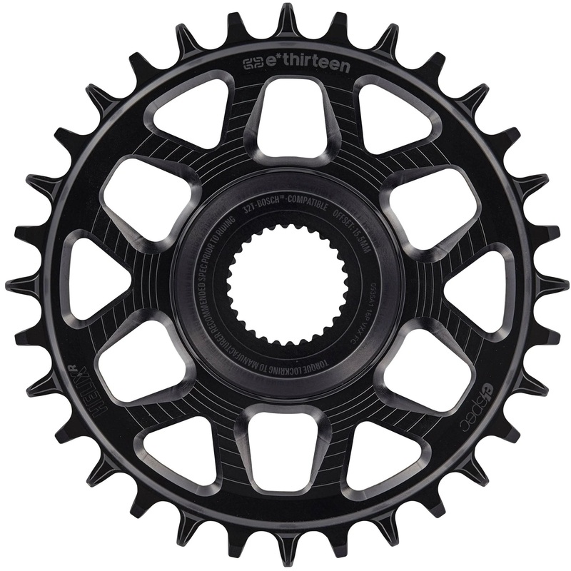 Helix Race e*spec Chainring – Bosch Gen4 Direct Mount 13mm Offset 34T 11/12 Speed BLK