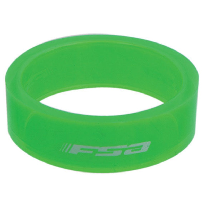PolyCarb Headset Spacer 1-1/8″x10mm Green 10/Count