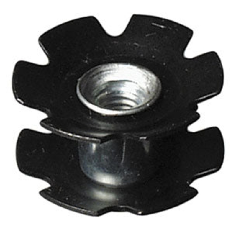 Star Nut 1-1/4″ Steel (Some 1-1/4″ Alum)