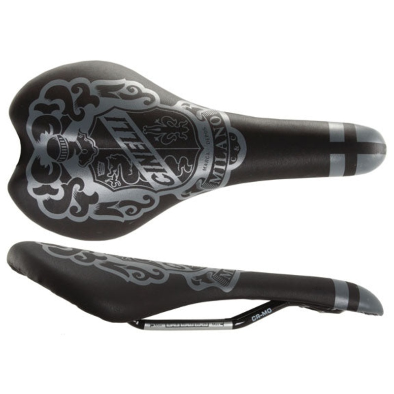 Cavaliere Crest Saddle CrMo Rail – Black Knight