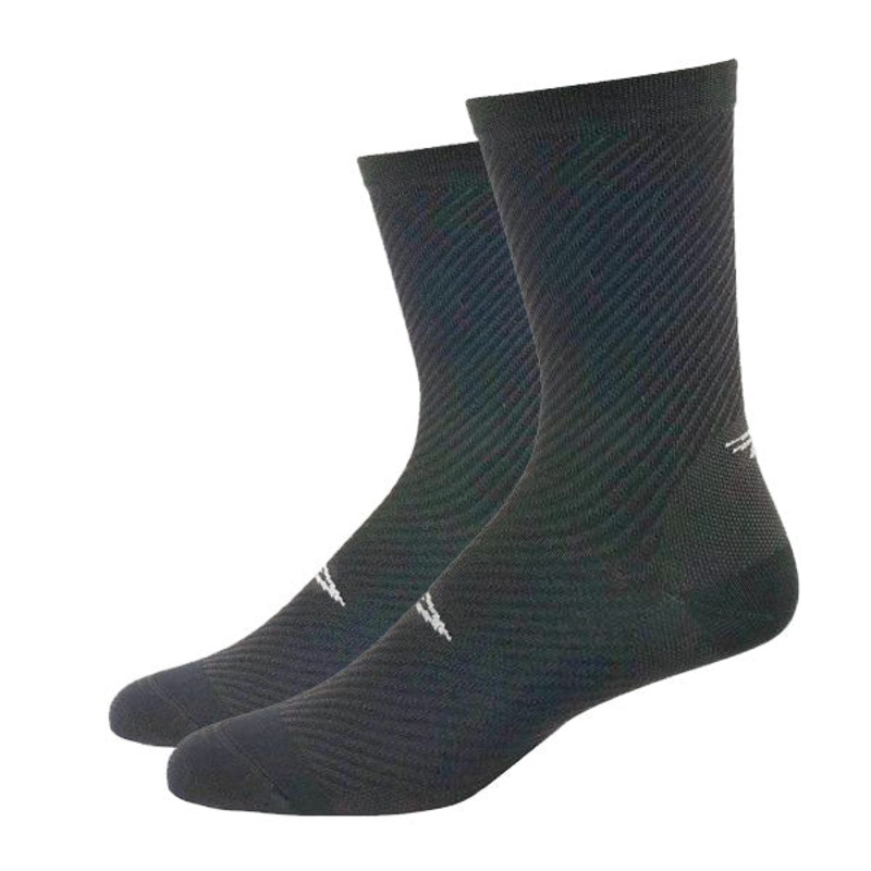 Evo Carbon 6″ Socks 9.5-11.5 Carbon