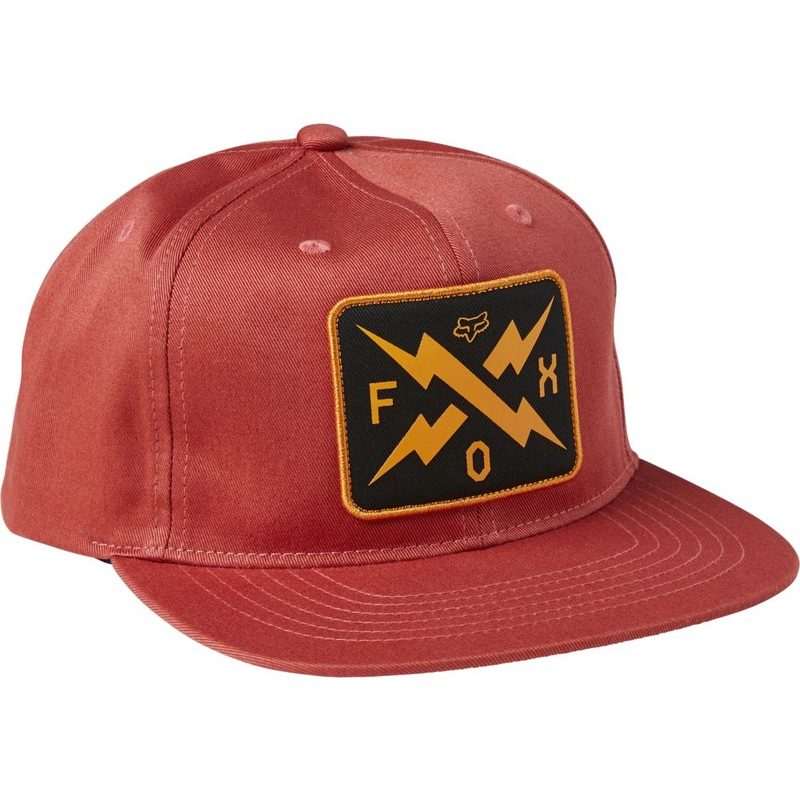 Calibrated Snapback Hat Red Universal Fit