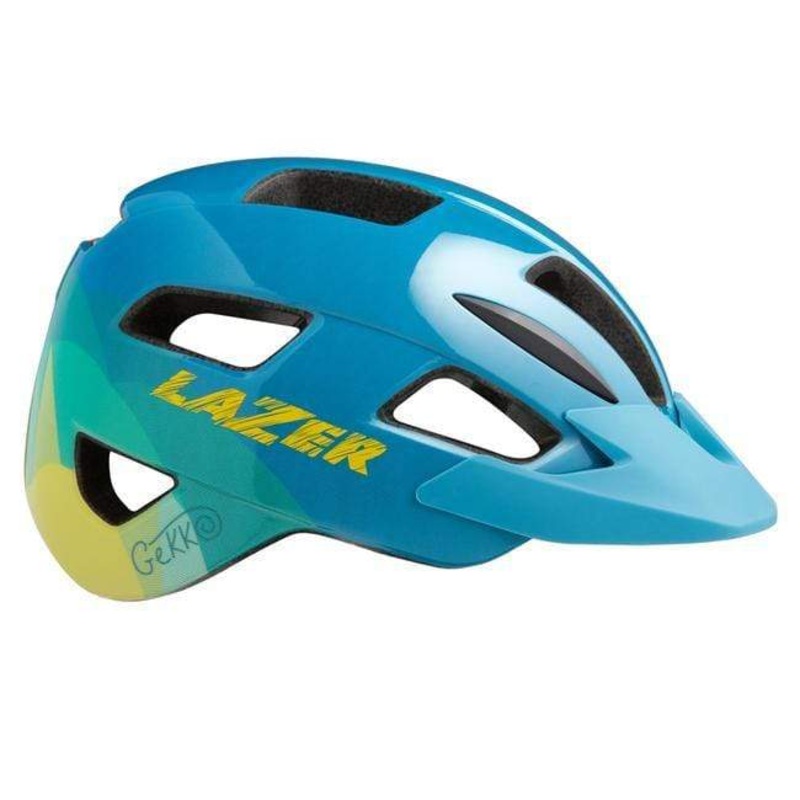 Gekko Kids Bike Helmet – Blue/Yellow Blue/Yellow Universal Youth