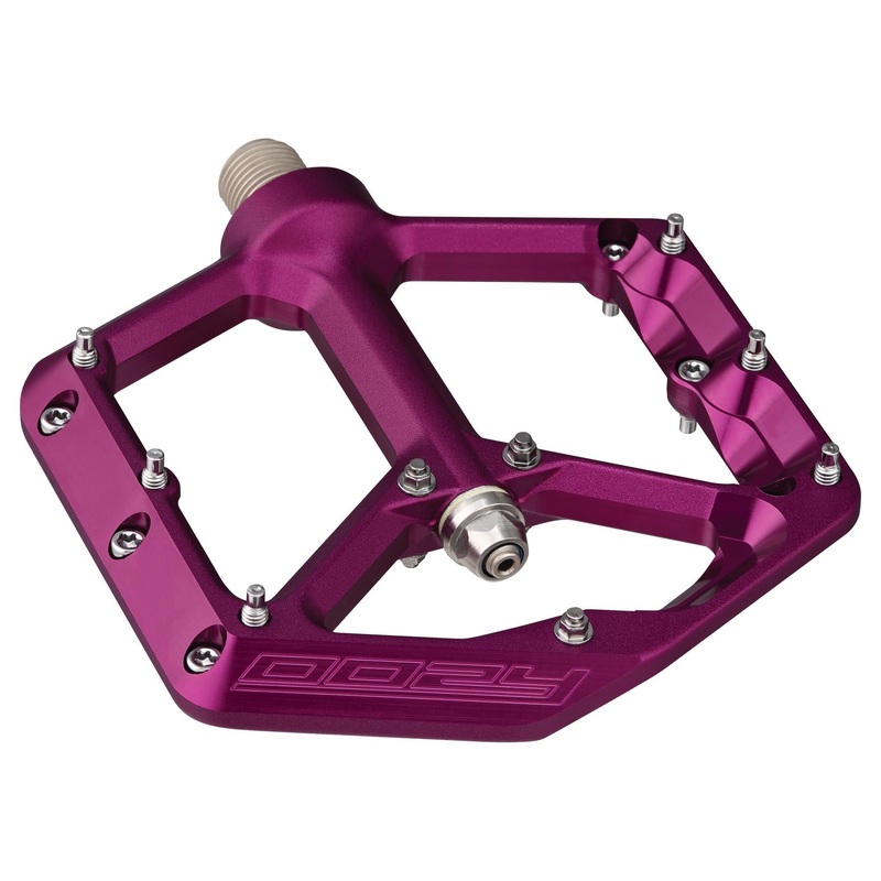 Oozy Reboot Mountain Bike Pedals, Purple Purple