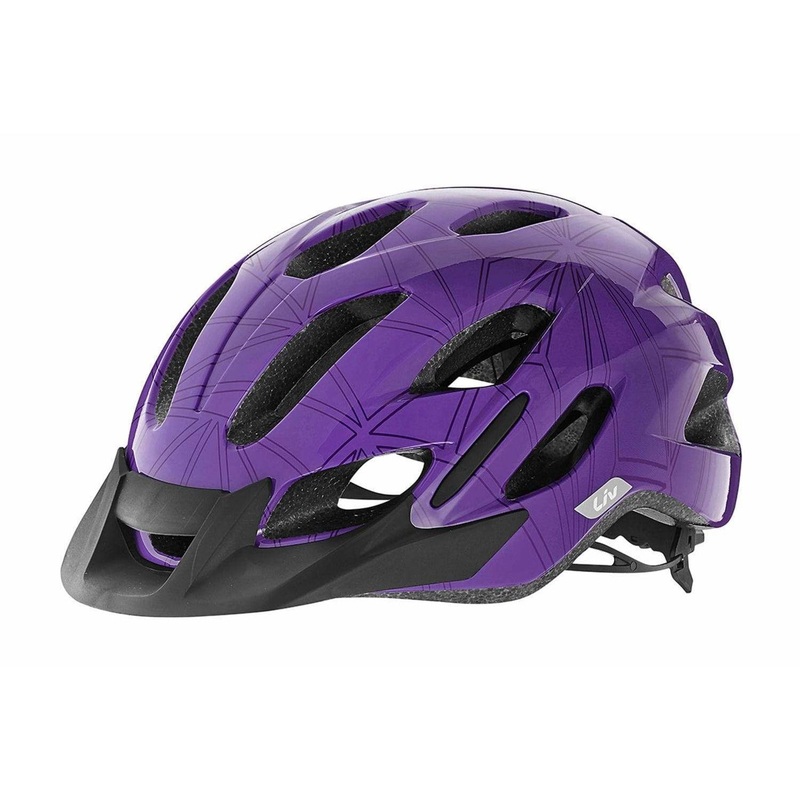 Women’s Luta MIPS Bike Helmet – Purple Purple Medium / Large