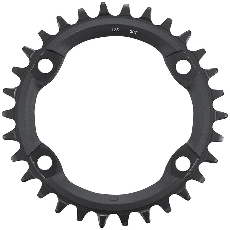 FC-MT610 Chainring – 30t 12-Speed Asymmetric 96 BCD Black