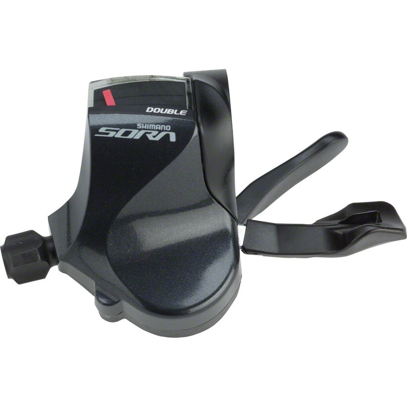 Sora SL-R3000 Double 2x Left Flat Bar Road Shifter only compatible Sora R3000 2x front derailleur