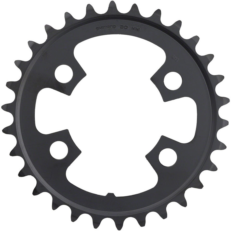 Tiagra FC-4703 10-Speed Chainring – 30t Asymmetric 74 BCD Black