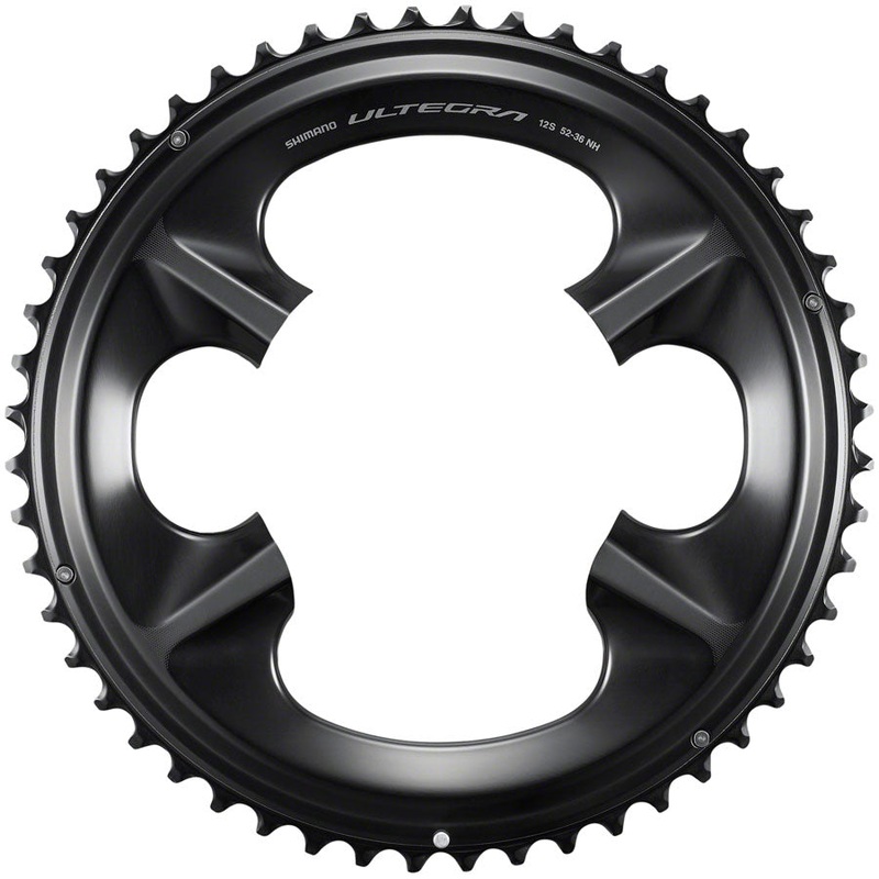 Ultegra FC-R8100 12-Speed Chainring – 52t Asymmetric 110 BCD BLK NH