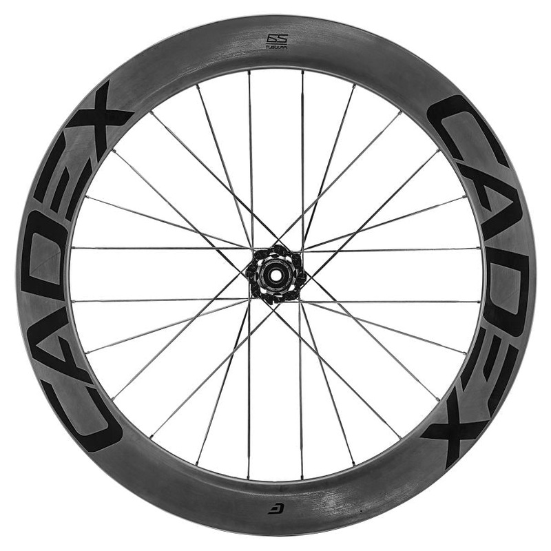 65mm Wheelsystems Tubular Disc 700c Carbon Wheels Rear