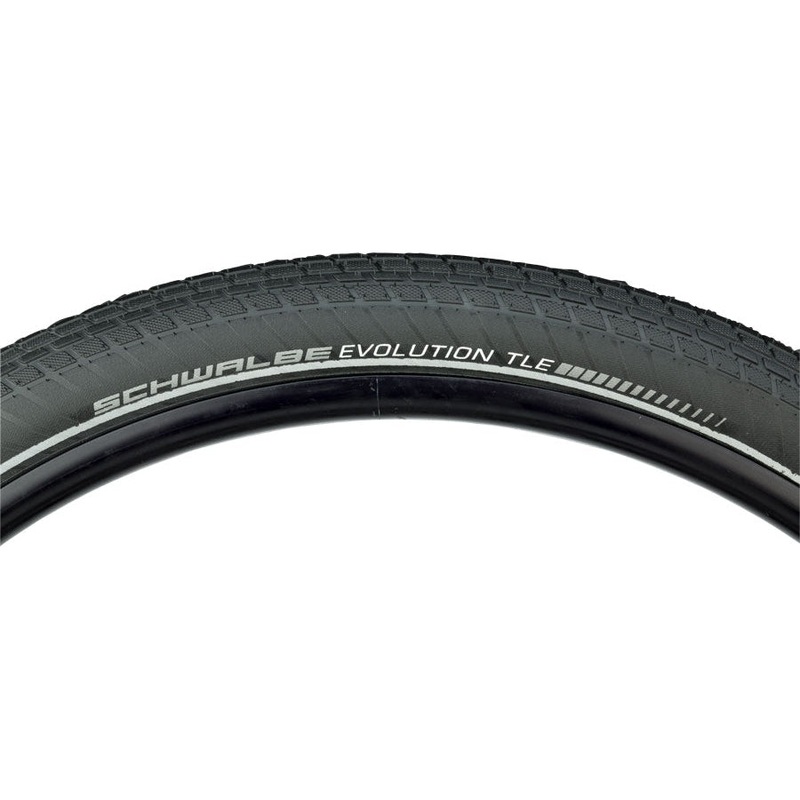 Marathon Almotion Tire – 700 x 38 Clincher Folding BLK/Reflective Evolution Line V-Guard 700 x 38c