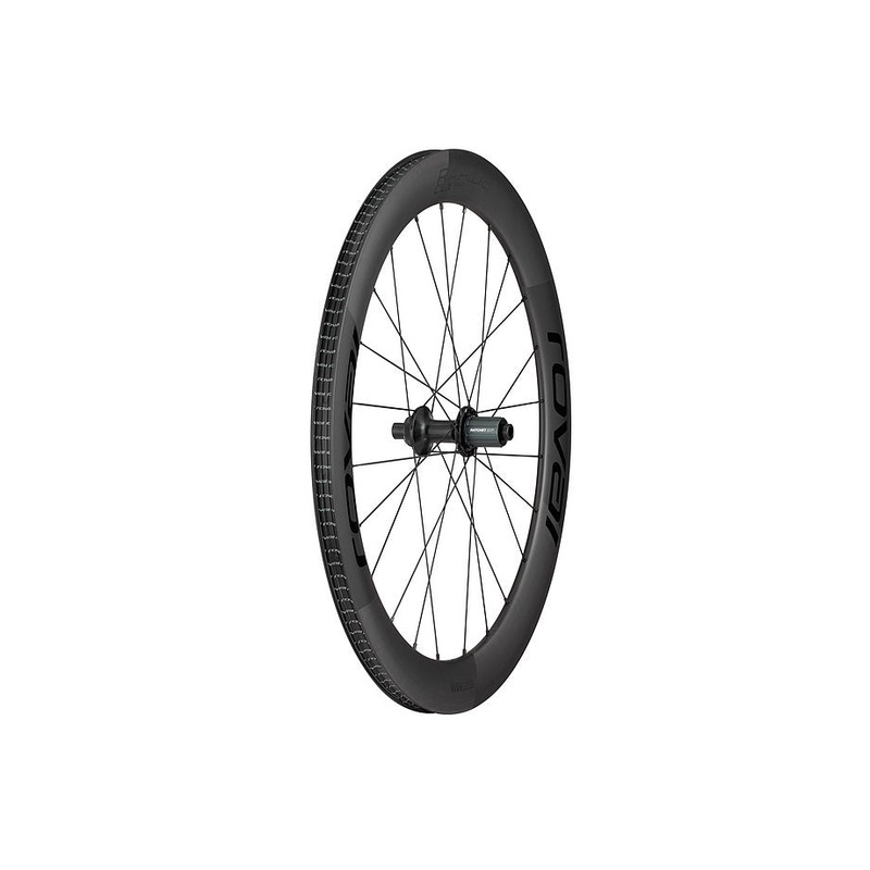 Roval rapide clx rear hg rear wheel satin carbon/gloss black 700c