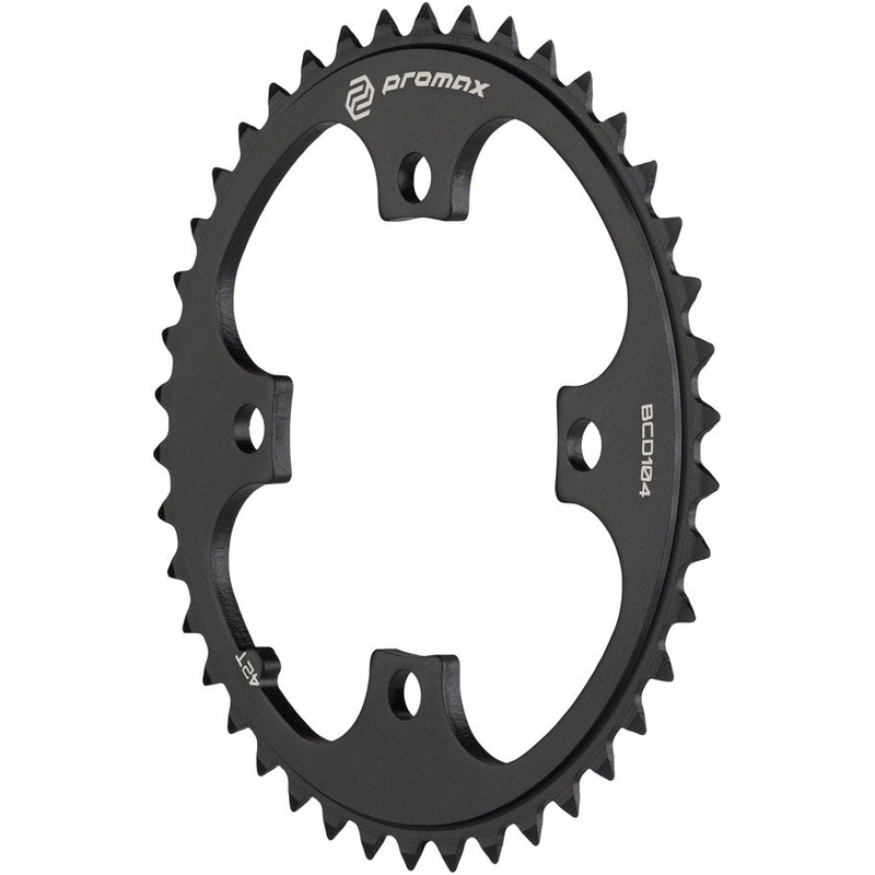 4-Bolt Chainring – 42t 104 BCD Black