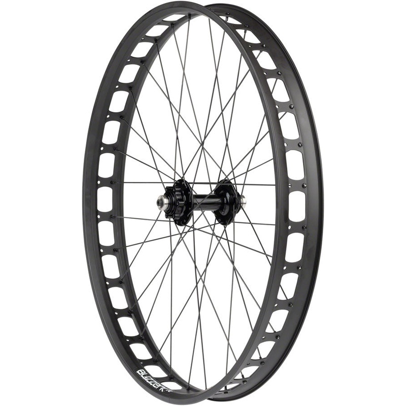 Blizzerk Front Wheel – 26″ QR x 135mm Pugsley 6-Bolt 32H BLK