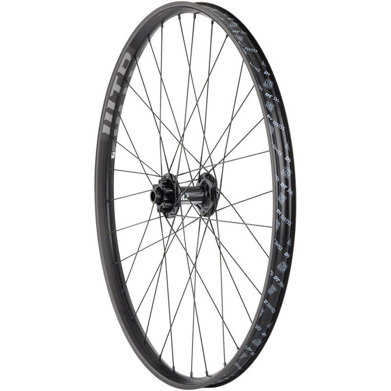 DT 370 / WTB KOM i29 Front Wheel – 27.5″ 15 x 110mm 6-Bolt BLK