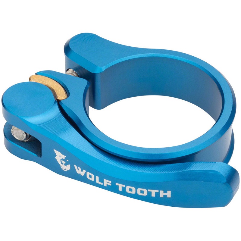 Components Quick Release Seatpost Clamp – 34.9mm Blue