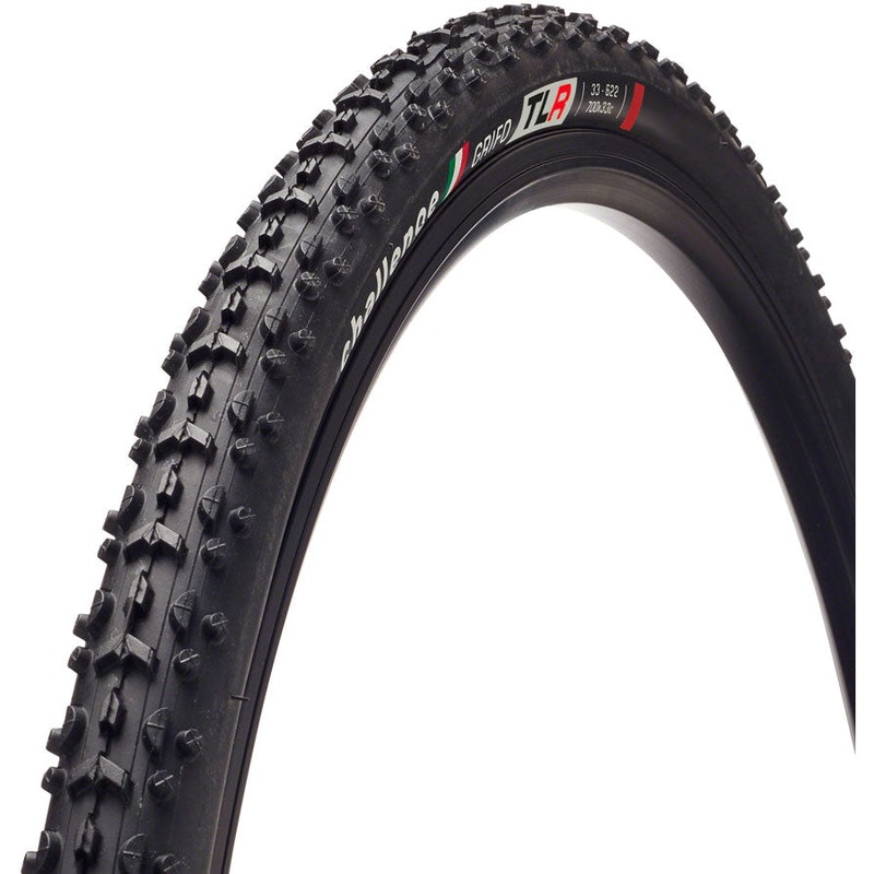 Grifo TLR Tire 700x33C Folding Tubeless Ready Vulcanized Nylon Black 700 x 33c
