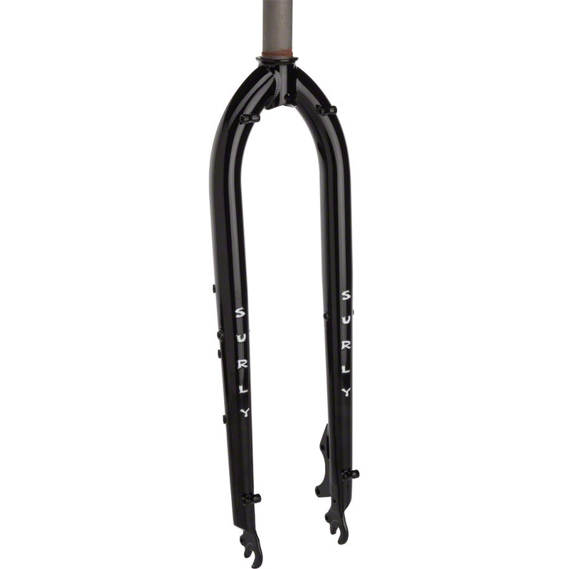 Krampus 29″ QR Fork 1-1/8″ Straight Steerer Black