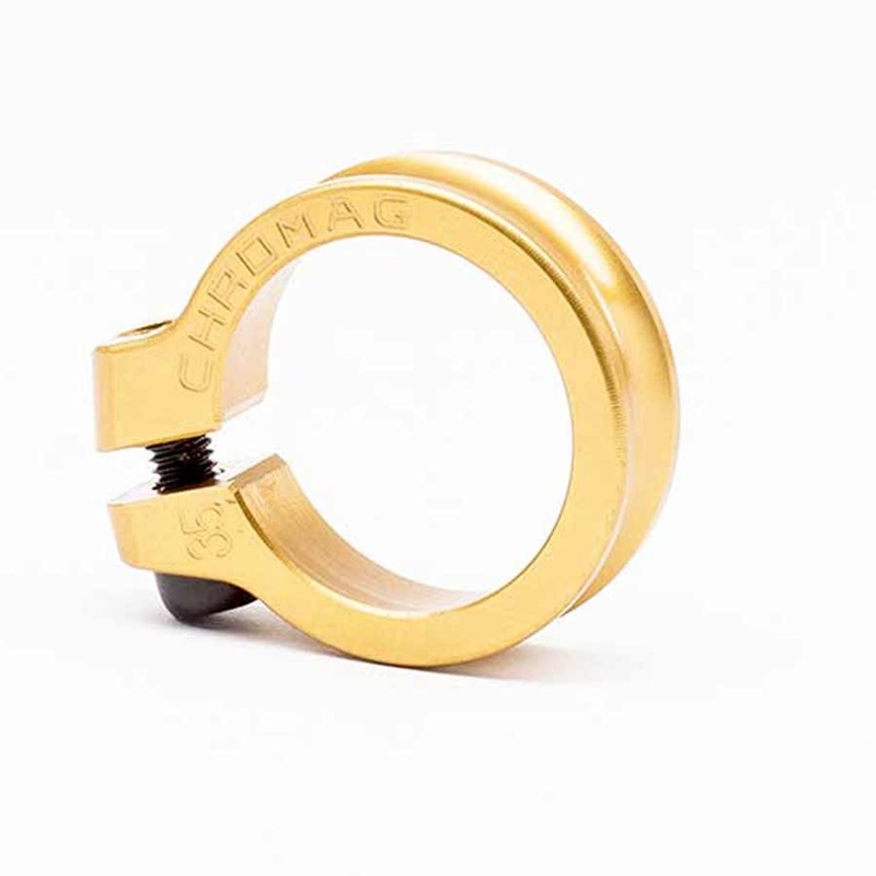 NQR Seatpost clamp with bolt 35mm Gold