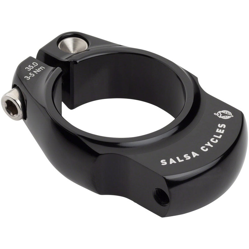 Rack-Lock Seatpost Clamp – 35.0mm Bolt-On Black
