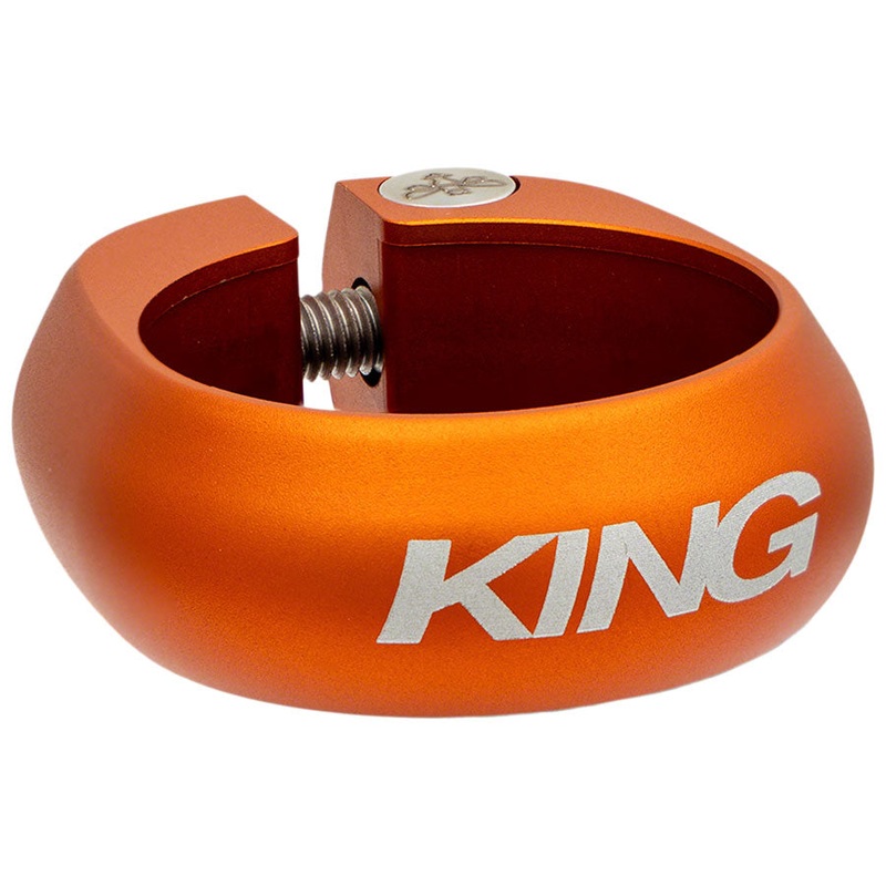 Seatpost Clamp – 34.9mm Matte Mango