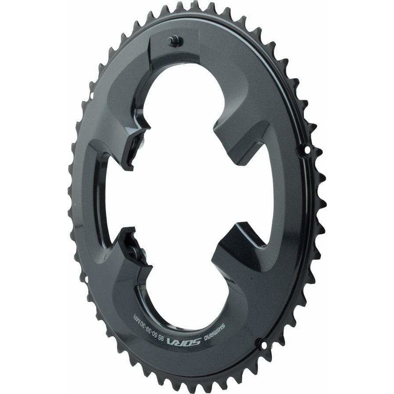 Sora R3030 non-chainring guard model 50t 110mm 9-Speed Outer Chainring BLK 110mm 50t