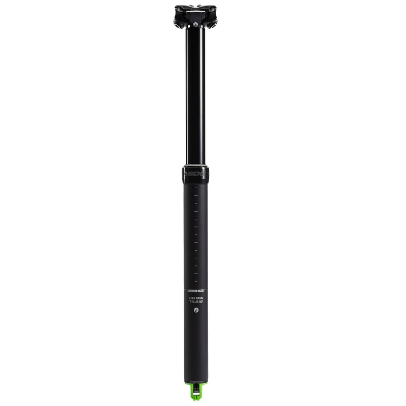 Tellis V2 Dropper Seatpost (100mm) 31.6mm Black