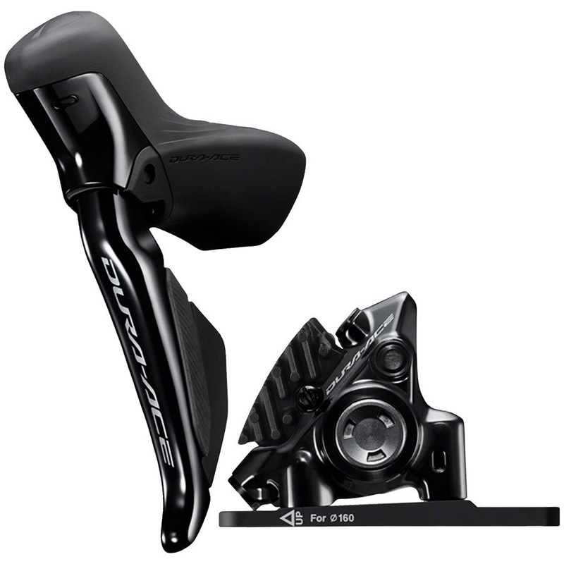 Dura-Ace ST-R9270F-L Di2 Shift/Brake Lever BR-R9270 Hydraulic Disc Brake Caliper – Left/Front 2x Flat Mount BLK