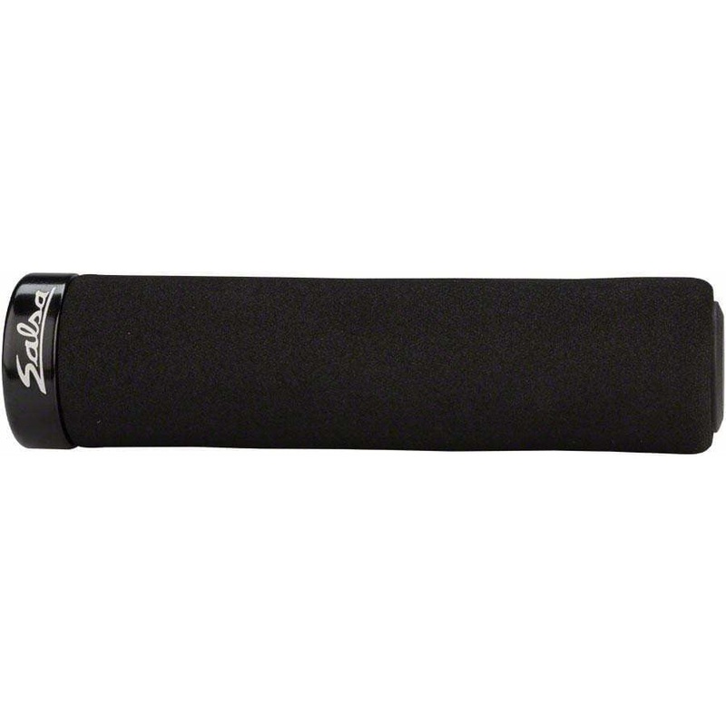 Fat Foam Lock-On Bike Handlebar Grips – Black, Lock-On Black