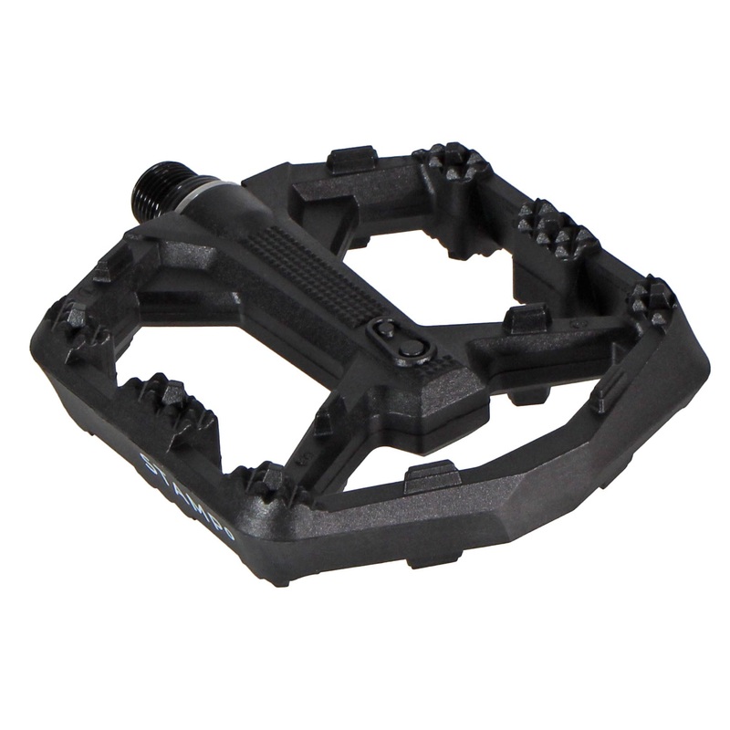 Stamp 0 Platform Pedals Large Black