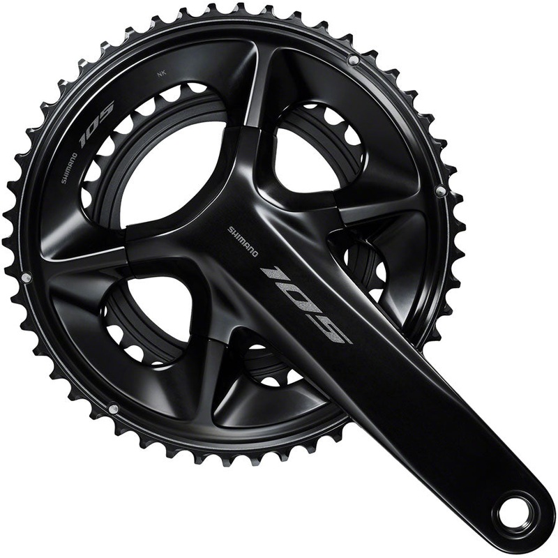 105 FC-R7100 Crankset – 175mm 12-Speed 52/36t 110 Asymmetric BCD Hollowtech II Spindle Interface BLK
