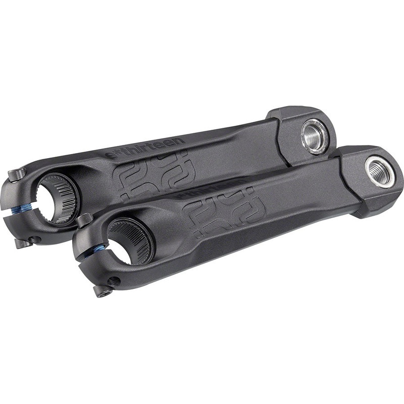e*spec Plus Ebike Crank Arm Set – Shimano EP8 165mm Black
