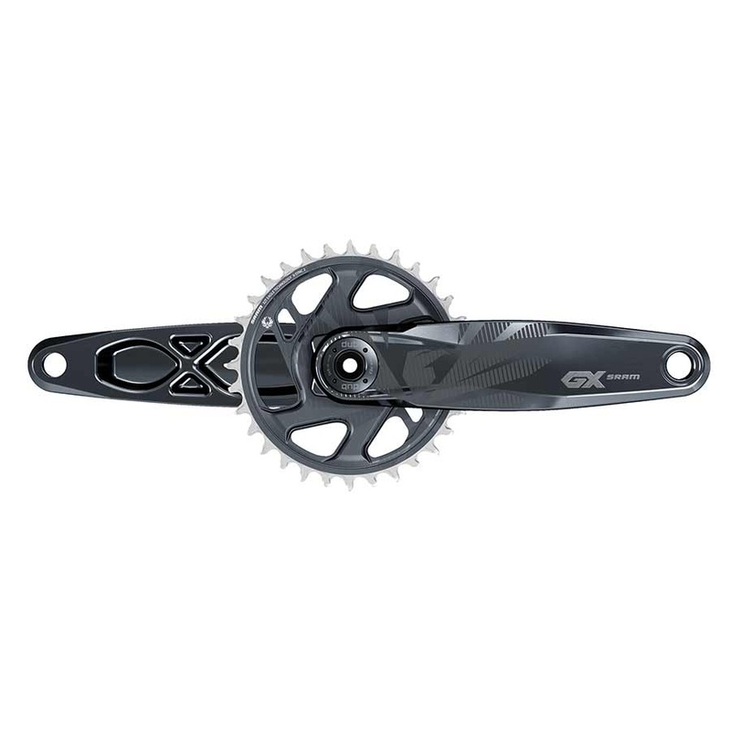 GX Eagle DUB C1 Crankset Speed: 11/12 Spindle: 28.99mm BCD: Direct Mount 30 DUB 165mm Black Fat Bike 4″