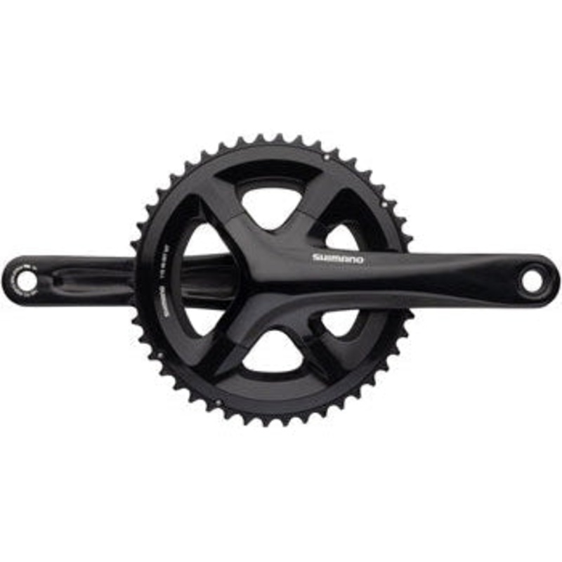 RS510 Bicycle Crankset – 165mm, 11-Speed, 46/36t, 110 BCD, Hollowtech II Spindle Interface
