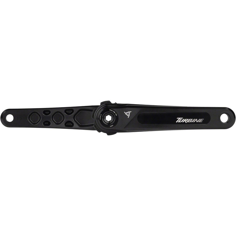 Turbine Crankset – 160mm Direct Mount 143mm Spindle CINCH Interface 7050 Aluminum BLK