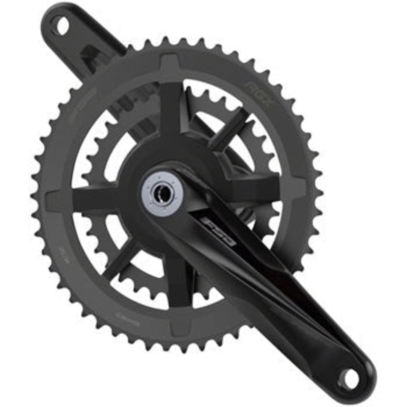 Gossamer Pro Modular AGX+ Bicycle Crankset – 165mm, 11/12-Speed, 46/30t, DM/90 BCD, 386 EVO Spindle Interface